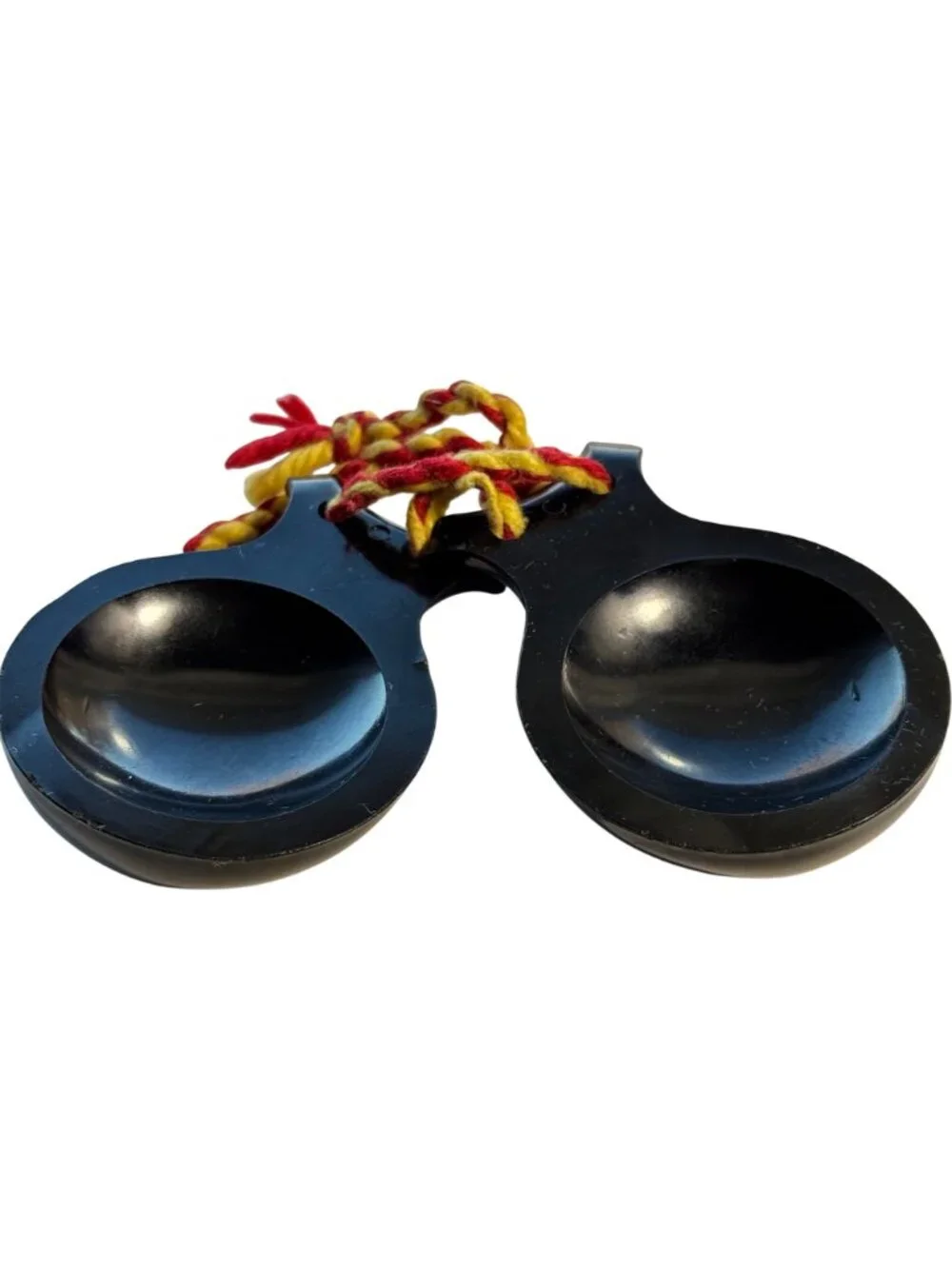 Elton Bakelite Percussion Castanets Clackers Hand Musical Instruments Tango Vtg - Picture 5 of 11